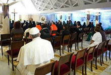 Papa lança convite à humildade