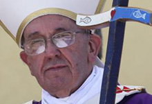 Papa contra globalização da «indiferença»