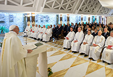 Papa diz que cristãos devem manter «esperança»