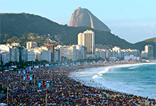Papa recordou jornada mundial do Rio de Janeiro