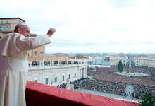 Papa denuncia crimes contra crianças de todo o mundo