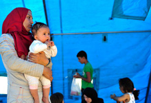 Papa alerta para drama das famílias de refugiados