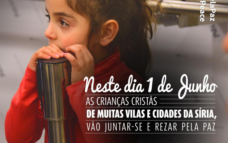 Papa associa-se a jornada de oração pela paz no Dia da Criança