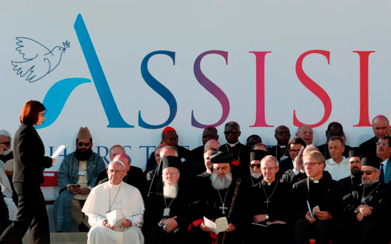Assis 2016: «Só a paz é santa, não a guerra» afirmou o Papa Francisco
