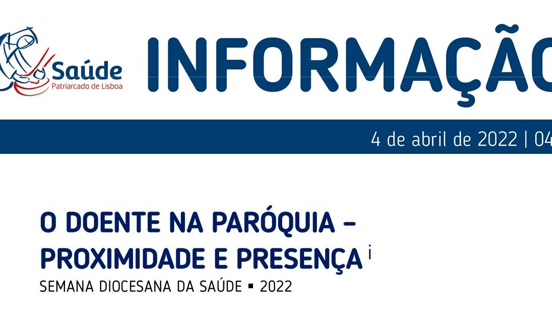 O doente na paróquia – proximidade e presença